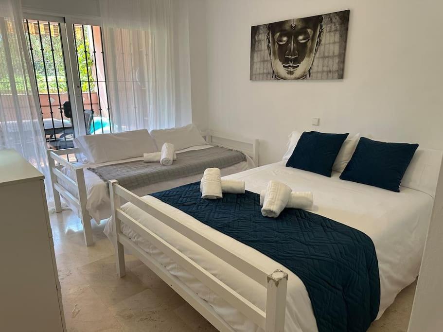 Apartamento En Marbella Guadalmina Primera Linea De Campo De Golf Los Cartujanos Exterior foto